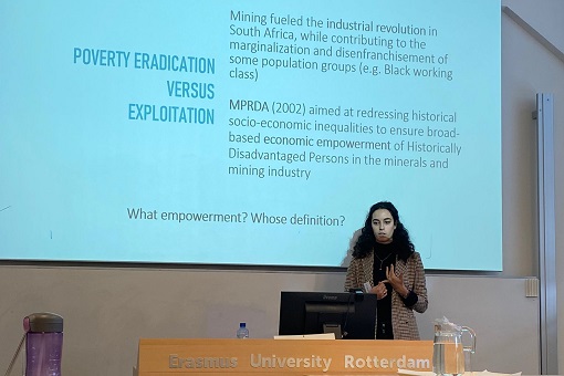 Beatrice Gibertini held presentation at 19th Development Dialogue